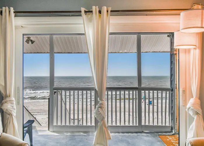 Beachfront Condo-gulf Views-on The Сasa de vacaciones